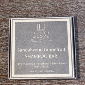Unisex shampoo bar